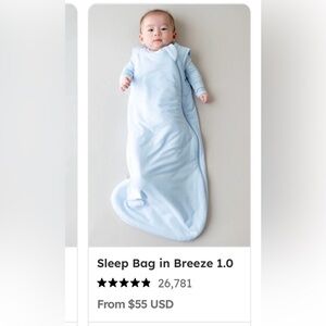 Kyte baby sleep sack